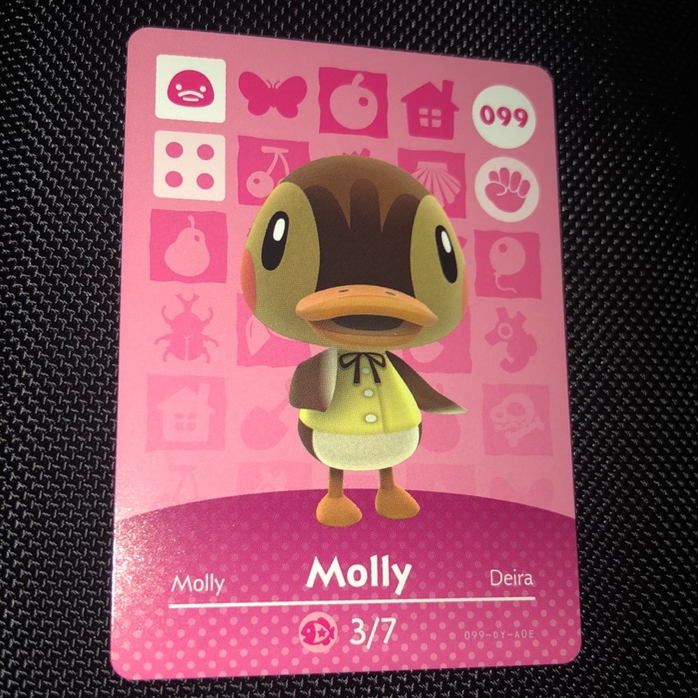 Animal Crossing amiibo - Molly - card 099